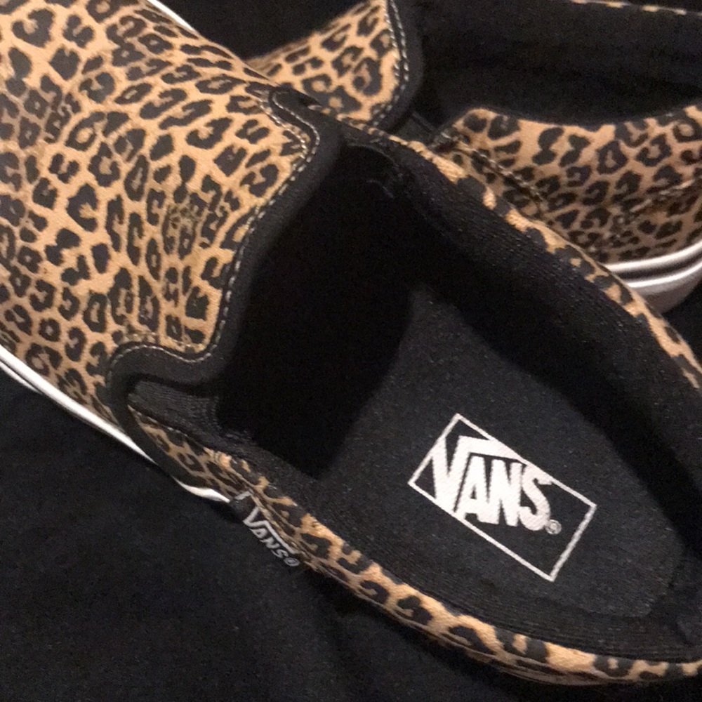 Cheetah Vans sz.5 women’s 6.5 youth - Picture 3 of 6